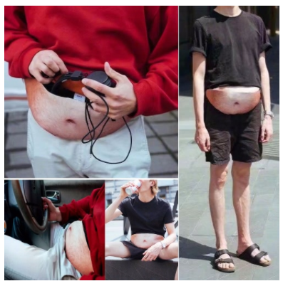 Unisex Dad Bod Fanny Packs Only $5.93 Shipped! AWESOME White Elephant Gift!