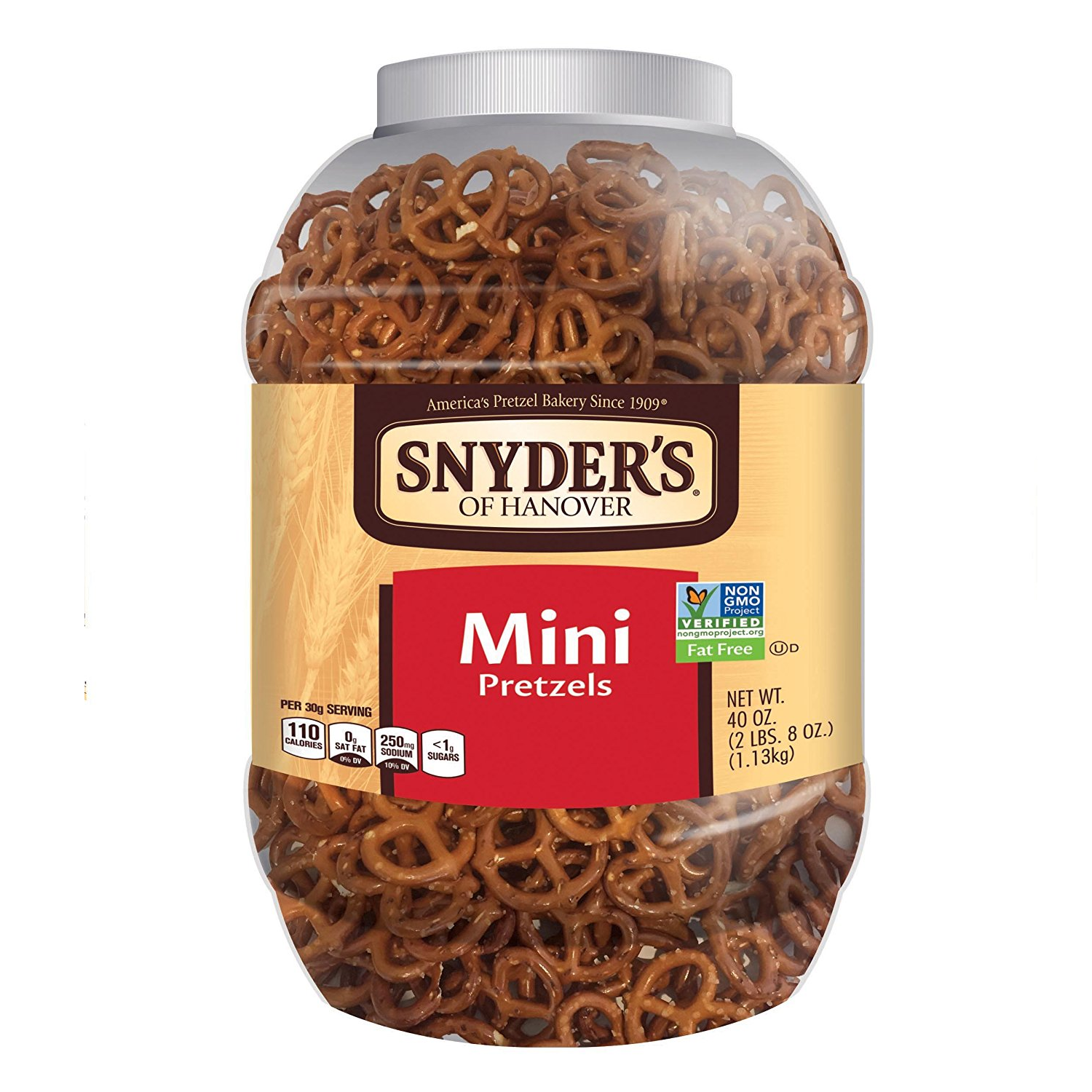 Amazon: Snyder’s of Hanover Mini Pretzels Canister (40 Oz) Only $5.30 Shipped!