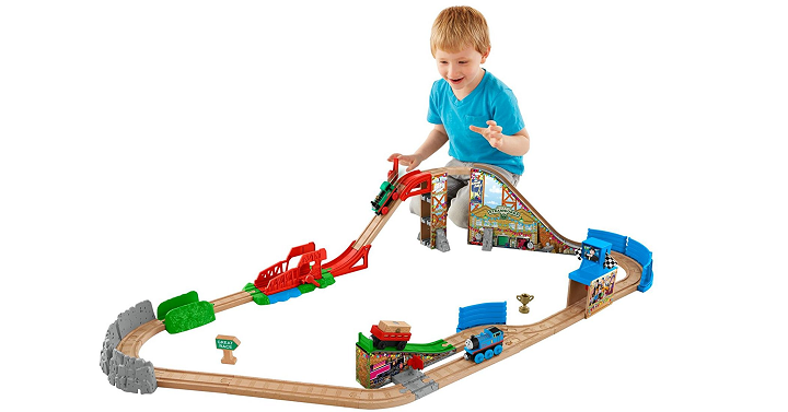 Fisher-Price Thomas The Train Wooden Railway Race Day Relay Set Only $64.99 Shipped!