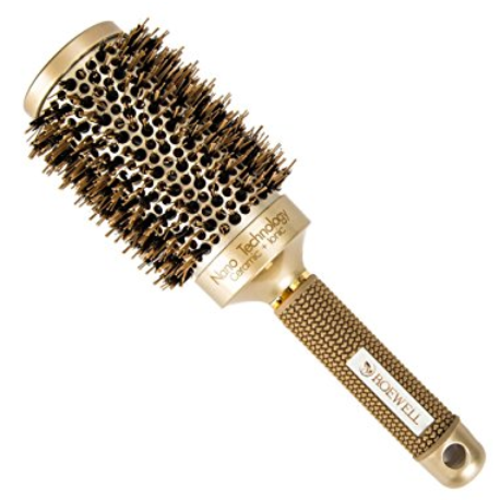 Roewell Round Barrel Anti-Static Boar Bristle Brush Only $9.89!