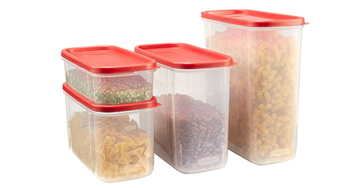 Rubbermaid Modular Canisters, Food Storage Containers – 8-piece Set – Just $15.49!