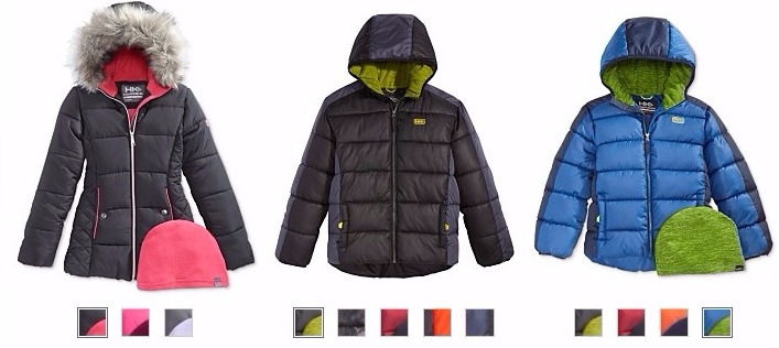 Kids’ Puffer Jackets From Macy’s Only $17.59!