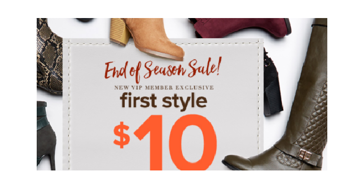 Shoedazzle: First Style of Shoes for Only $10! (New VIP Members)