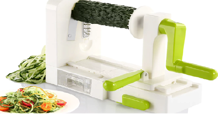Manual Spiralizer and Vegetable Slicer Only $15.49 Shipped!