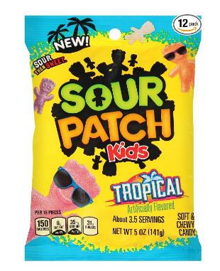 Sour Patch Kids Tropical Gummy Candy, 5 Oz Bag (Pack of 12) – Only $11.34!