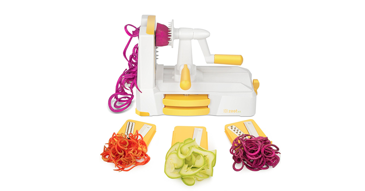 Veggie Noodles and more! Tri-Blade Vegetable Spiral Slicer – Just $16.99! Price Drop!