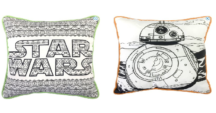 Star Wars Color Me Pillows Only $5.92! (Reg. $12.54)