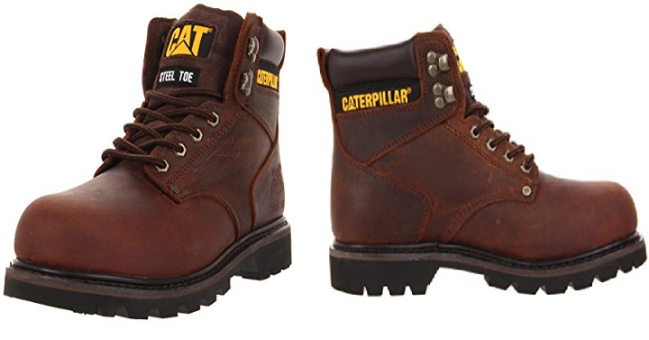 Amazon: Caterpillar Men’s Second Shift Steel Toe Work Boots Starting at $38.50!