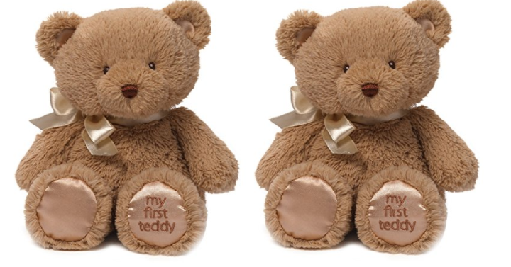 Move Fast! Gund My First Teddy Bear Baby Stuffed Animal, 10 inches Only $5.94! (Reg. $10)