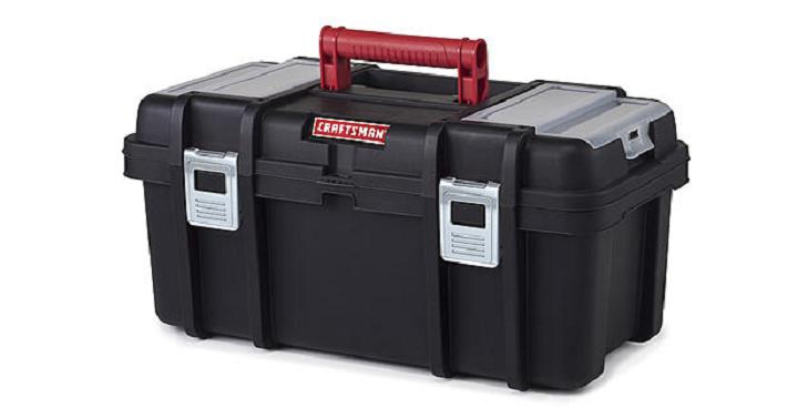 Craftsman 19inch Tool Box with Tray Only $9.99 + $1.50 Back In SYWR!
