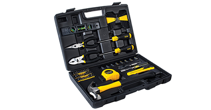 Save 28% on this Stanley 65pc. tool set! Just $27.99!