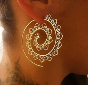 Bohemian Spiral Earrings $3.04