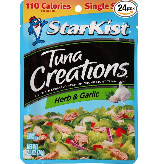 StarKist Tuna Creations (Herb and Garlic) 24 Pack Only $14.58 Shipped!