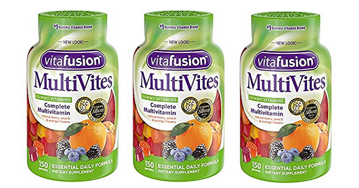 Vitafusion Multi-Vite, Gummy Vitamins for Adults Only $6.22 Shipped!