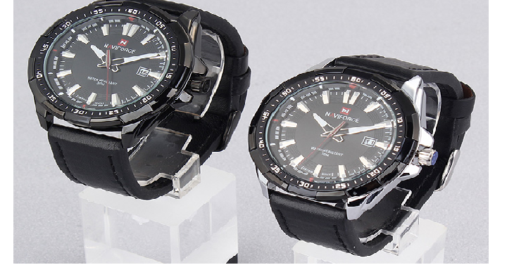 Faux Leather Strap Watch Only $9.99 Shipped! (Reg. $26.88)