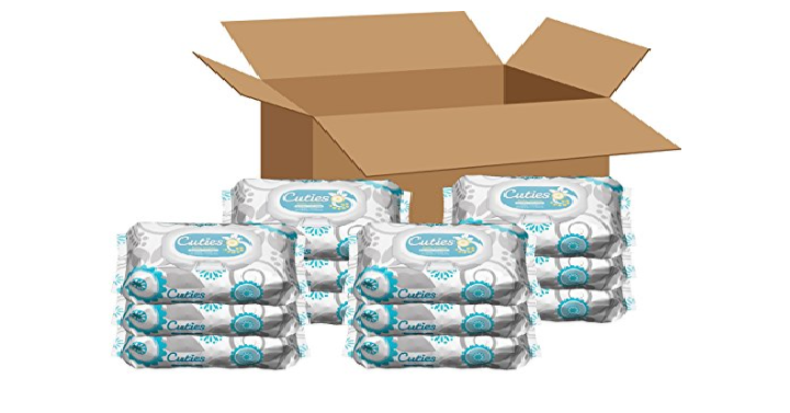 Cuties Baby Wipes (864 Count) Only $11.09 Shipped! That’s Only $0.01 per Wipe = Stock up Price!