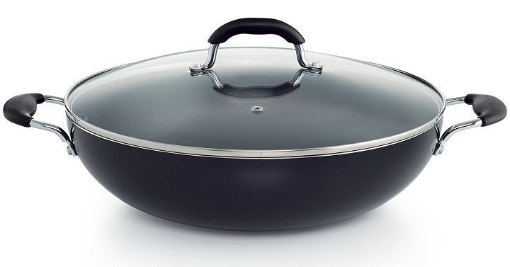 Tools of the Trade 7.5Qt Covered Wok Only $29.95!