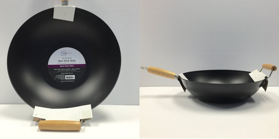 Mainstays 13.75 in Non-Stick Wok Only $5.00!