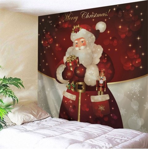 Christmas Gift Tapestry Santa Claus Wall Hanging Only $5.02 Shipped!
