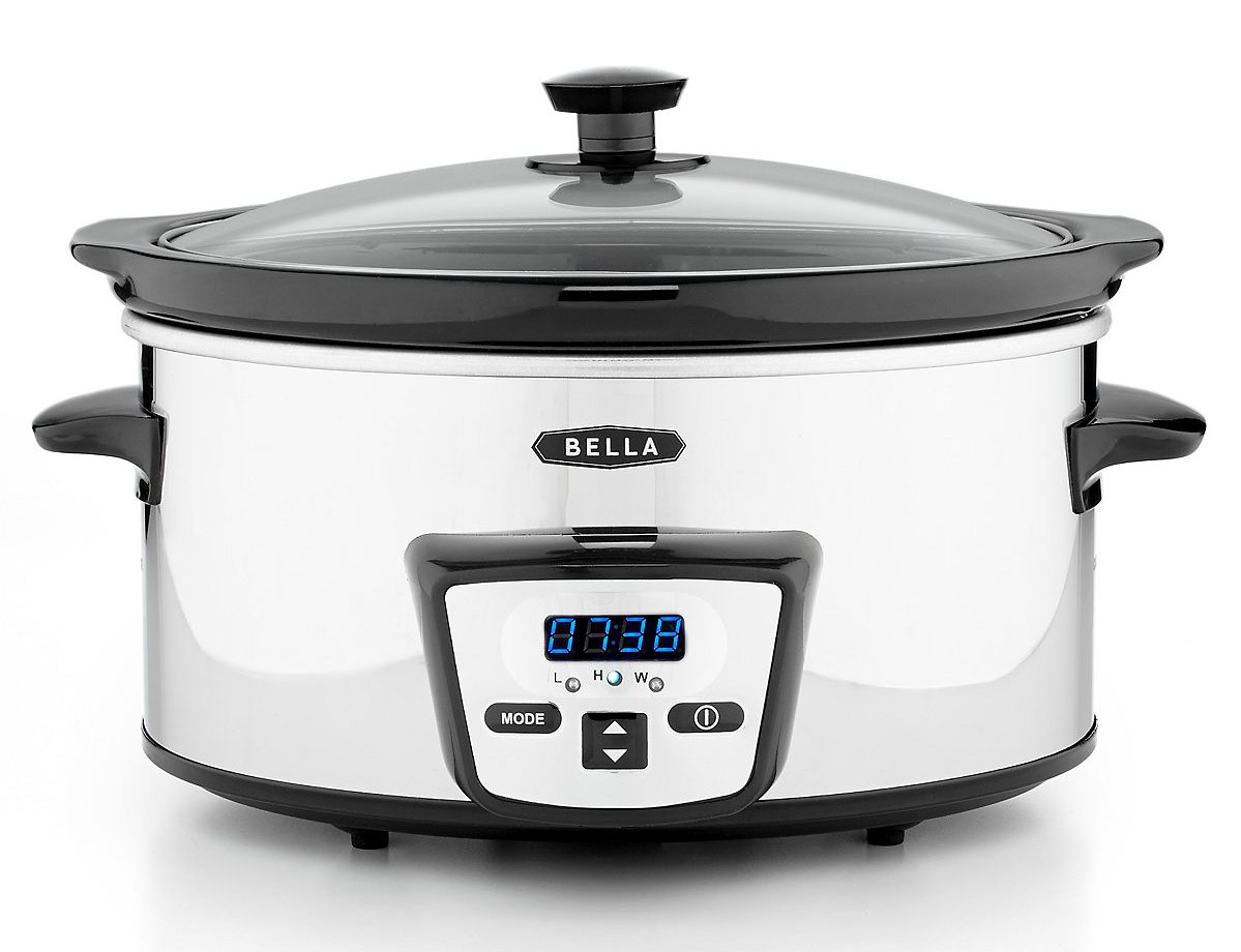 Bella 5 Quart Programmable Slow Cooker Only $7.99 After Rebate!