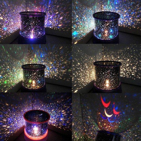 The Starry Star Master Gift LED Projector Multi Color Only $3.00 Shipped!