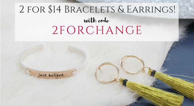 Cents of Style – 2 For Tuesday – Get 2 Bracelets & Earrings for $14.00! FREE SHIPPING!