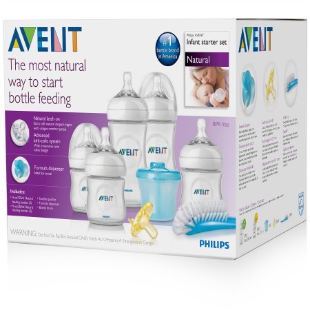 Philips Avent Natural Newborn Baby Bottle Starter Set Only $19.98! (Reg $49.97)