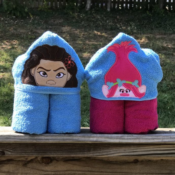 Character Inspired Hooded Towels Only $19.99! Or 40 Different Designs!