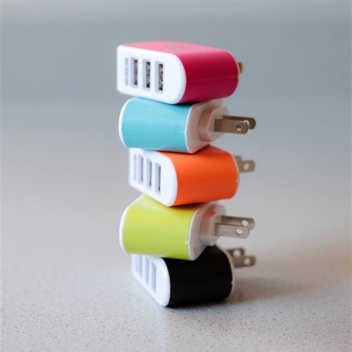LED 3 Port USB Charger Only $5.99! Great Stocking Stuffer!