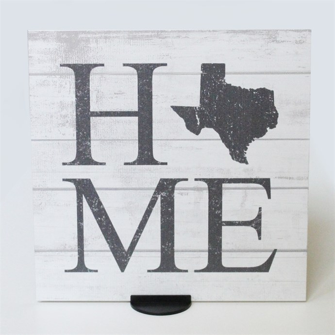 Jane: State Home Metal Farmhouse Sign Only $5.99!