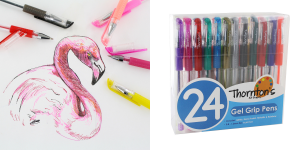 Set of 48 Gel Pens Only $6.99 SHIPPED! Great Stocking Stuffer!!