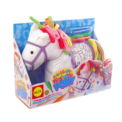 Amazon: ALEX Toys Craft Color and Cuddle Washable Pony Only $8.00! (Reg. $18.50)