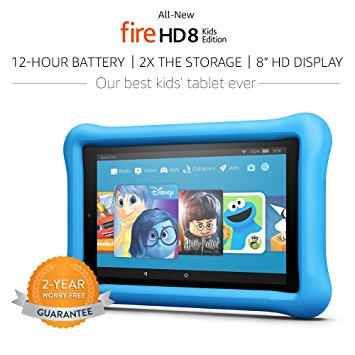 All-New Fire HD 8 Kids Edition Tablet, 8″ HD Display (32GB) with Case Only $89.99 Shipped!