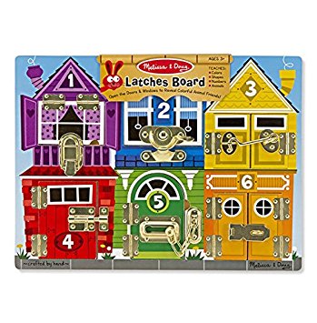 Melissa & Doug Latches Wooden Activity Board Only $12.49!