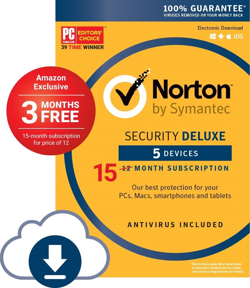 Save on Norton Security Deluxe for 5 Devices – Just $19.99!