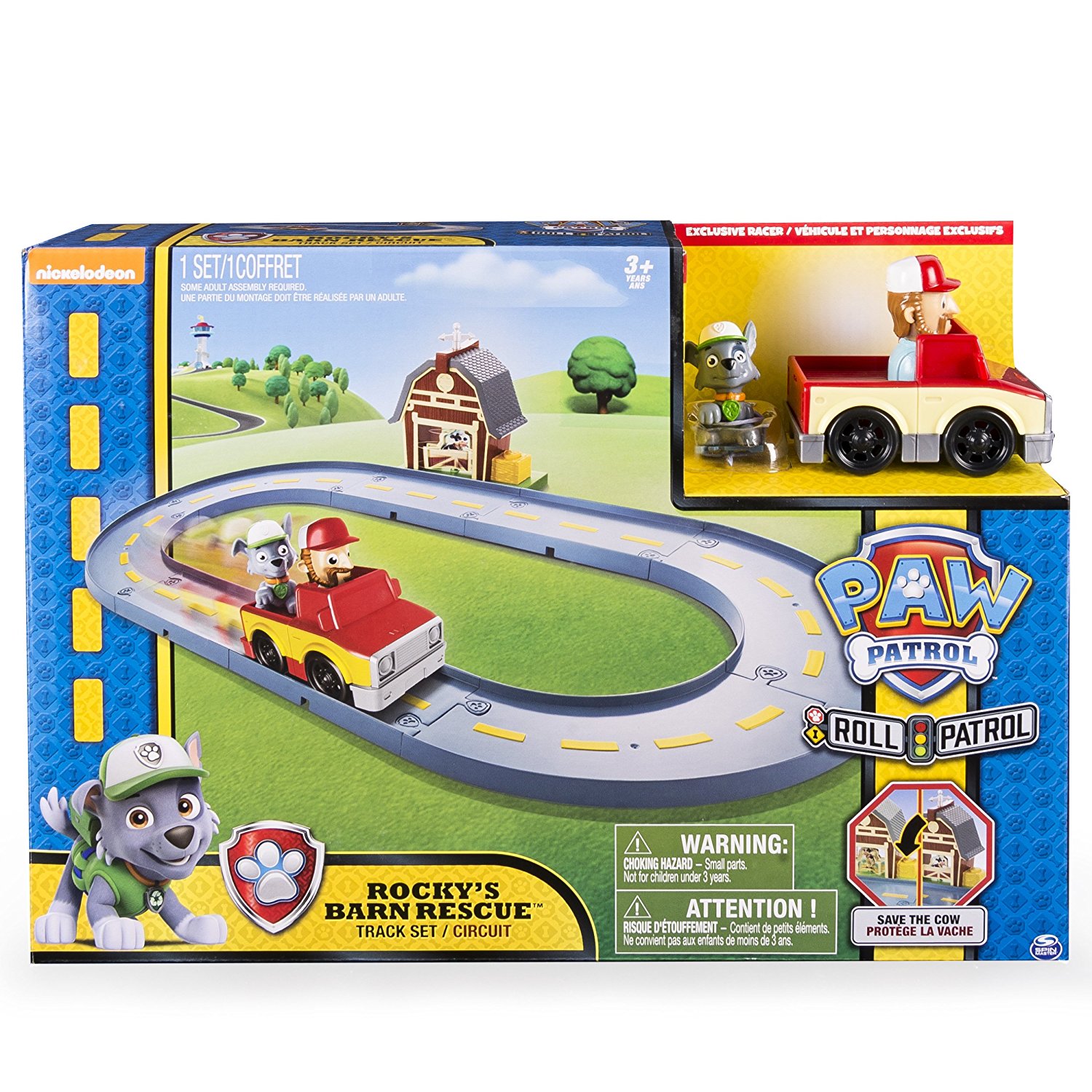 Paw Patrol Rocky’s Barn Rescue Track Set Only $7.97!