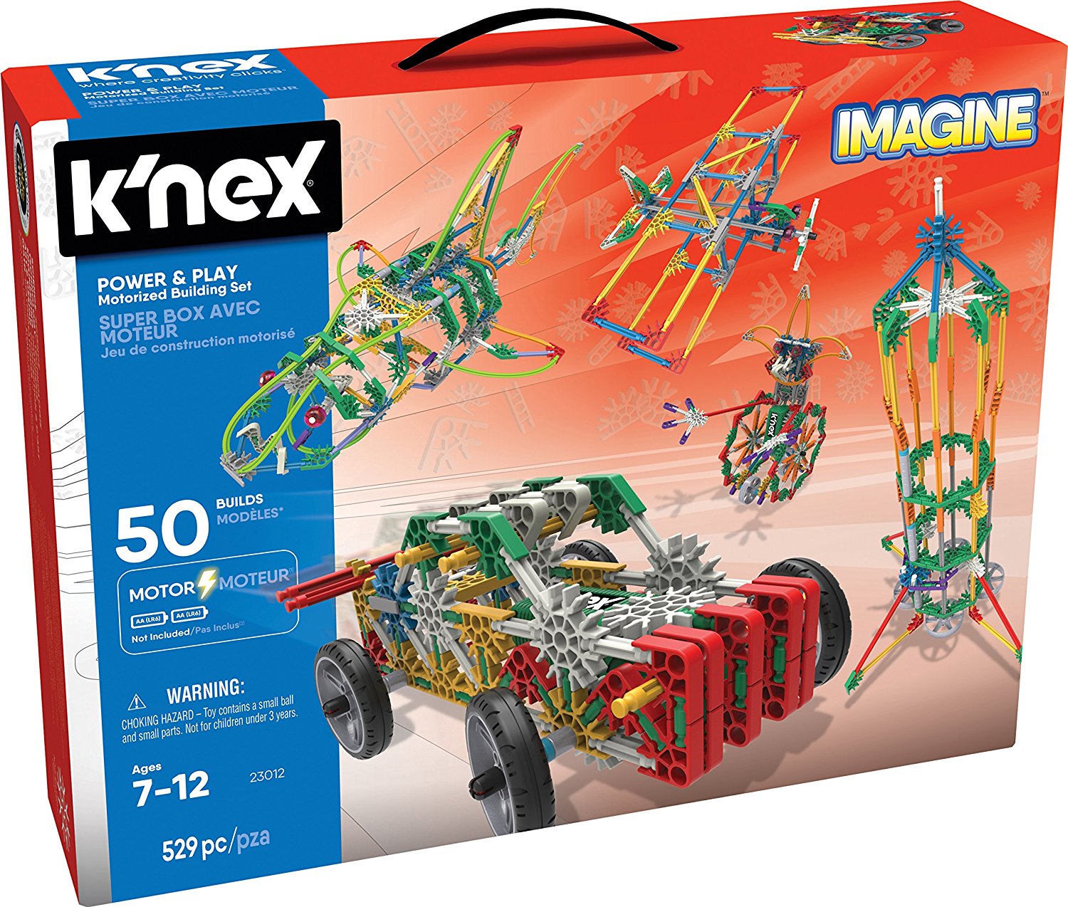 K’NEX Imagine Power and Play Motorized 529-pc Building Set—$22.95!