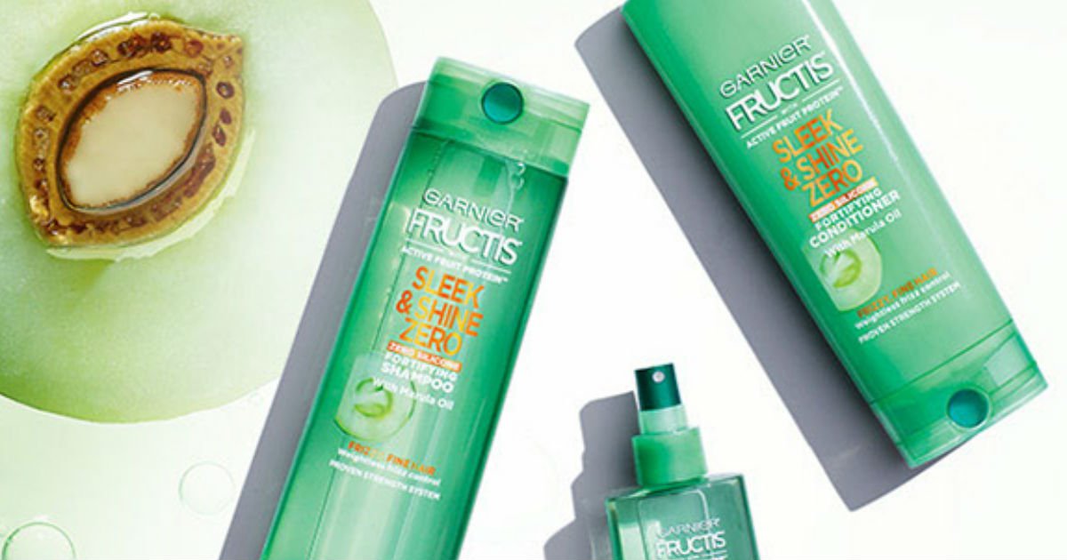 FREE Garnier Sleek & Shine Zero Shampoo, Conditioner and Leave-In Sample!