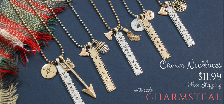 Style Steals at Cents of Style! Charm Necklaces for $11.99! FREE SHIPPING!
