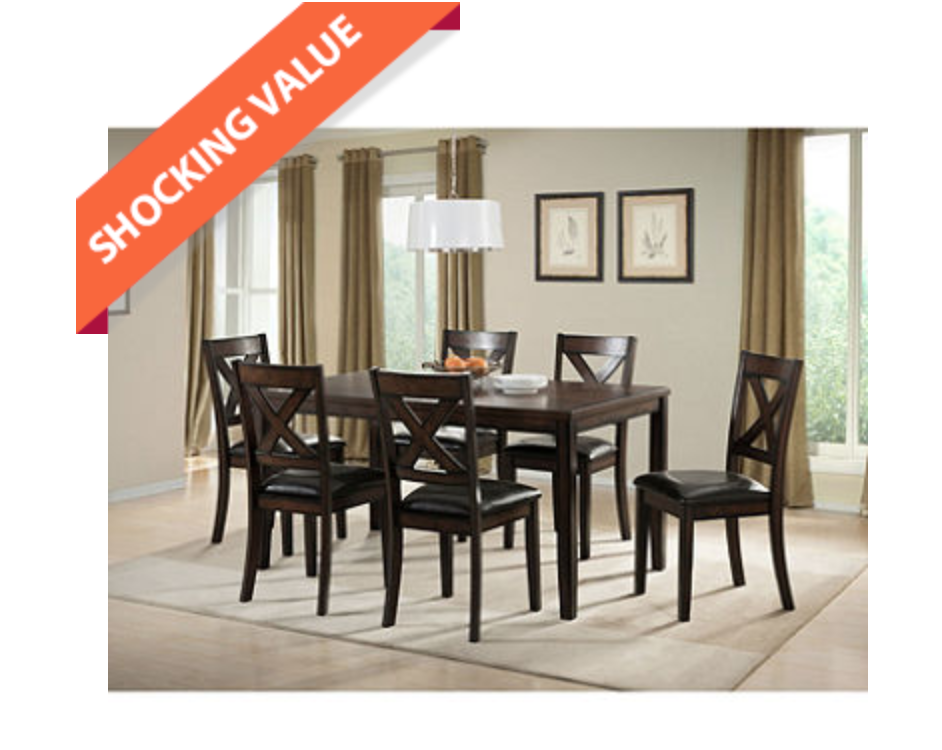 HOT! Walker 7-Piece Dining Set Just $399.00 For Sam’s Club Members!