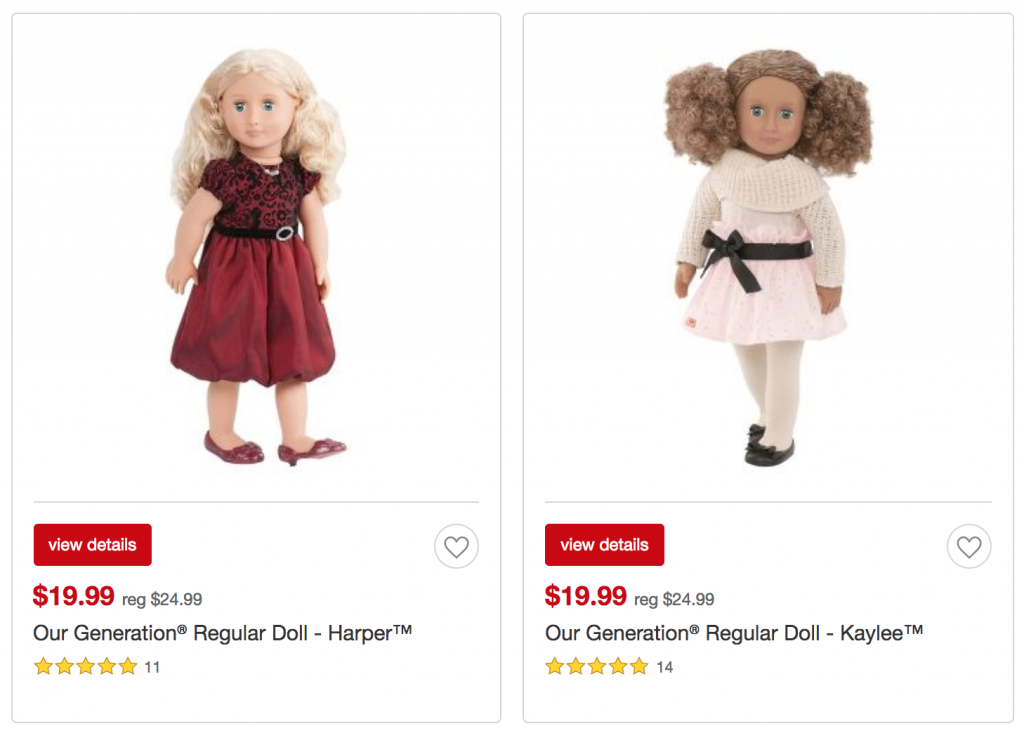 Our Generation Dolls Just $14.99 Shipped At Target!