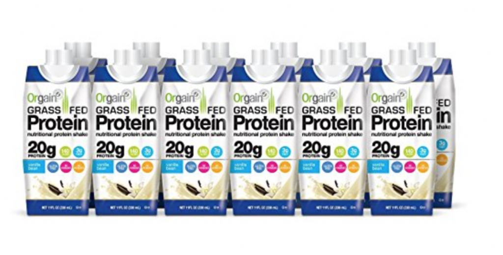 Prime Exclusive: Orgain Grass Fed Vanilla Bean Protein Shake 12-Count Just $12.48 Shipped!