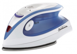 Sunbeam Travel Iron Just $5.99! Perfect Small Laundry Rooms!