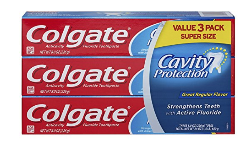 Colgate Cavity Protection Toothpaste with Fluoride 3-Pack Just $3.58 Shipped!