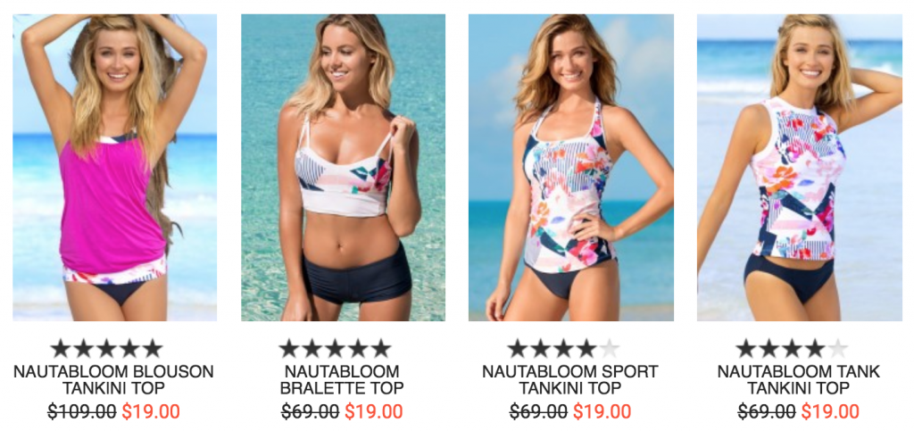 Hapari Swimwear: $19.00 Or Less Fall Clearance Sale!