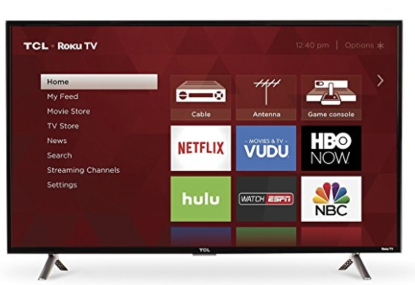 TCL 40-Inch 1080p Roku Smart LED TV $269.99! $10 Less Than Black Friday Offer!