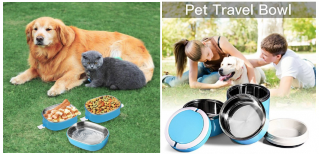 3-In-1 Travel Pet Bowls As Low As $7.99!