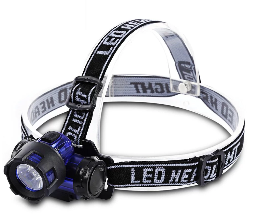 LEO Water Resistant Hiking LED Head Light Just $1.70 Shipped! Fun Stocking Stuffer!