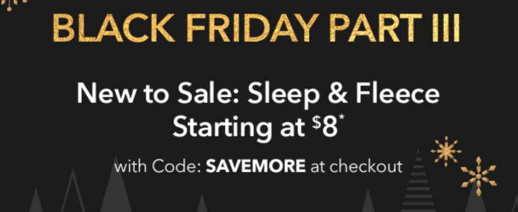 Sleep & Fleece Starting at $8.00 Today At Shop Disney!