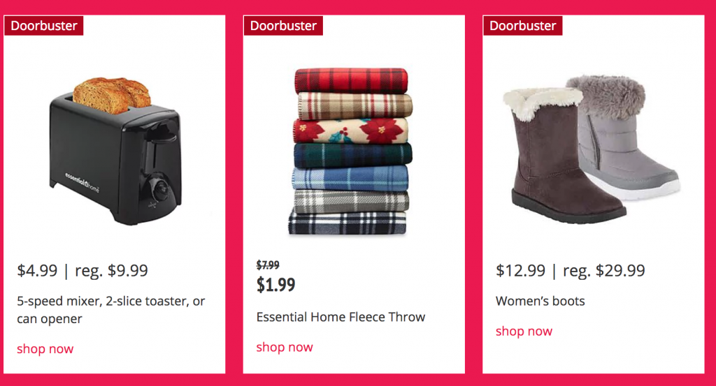 Kmart Doorbuster & Black Friday Deals Are Live!